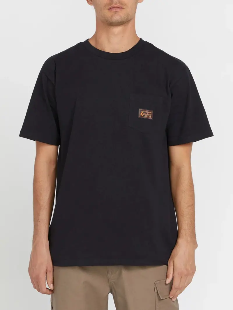 Volcom Men's Certifico Logo Pocket Short Sleeve T-Shirt 2