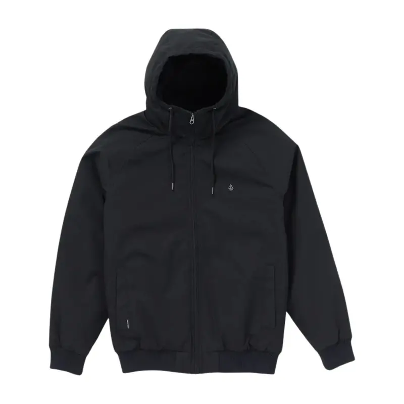 Volcom Men's Hernan 10K Insulated Hooded Jacket A17324408 - Black 1