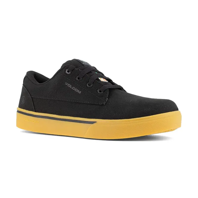 Volcom Unisex Composite Toe Safety Csa Skate Shoe Vc30117 - Black/Yellow 1