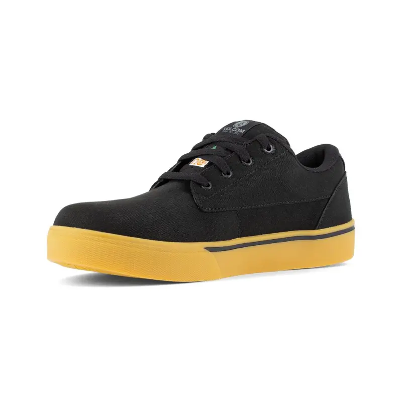 Volcom Unisex Composite Toe Safety Csa Skate Shoe Vc30117 - Black/Yellow 3