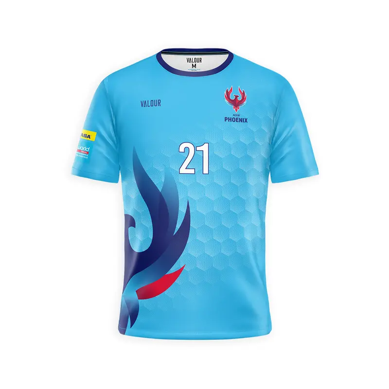 Volleyball Nsw Womens State Tee - Sky 1