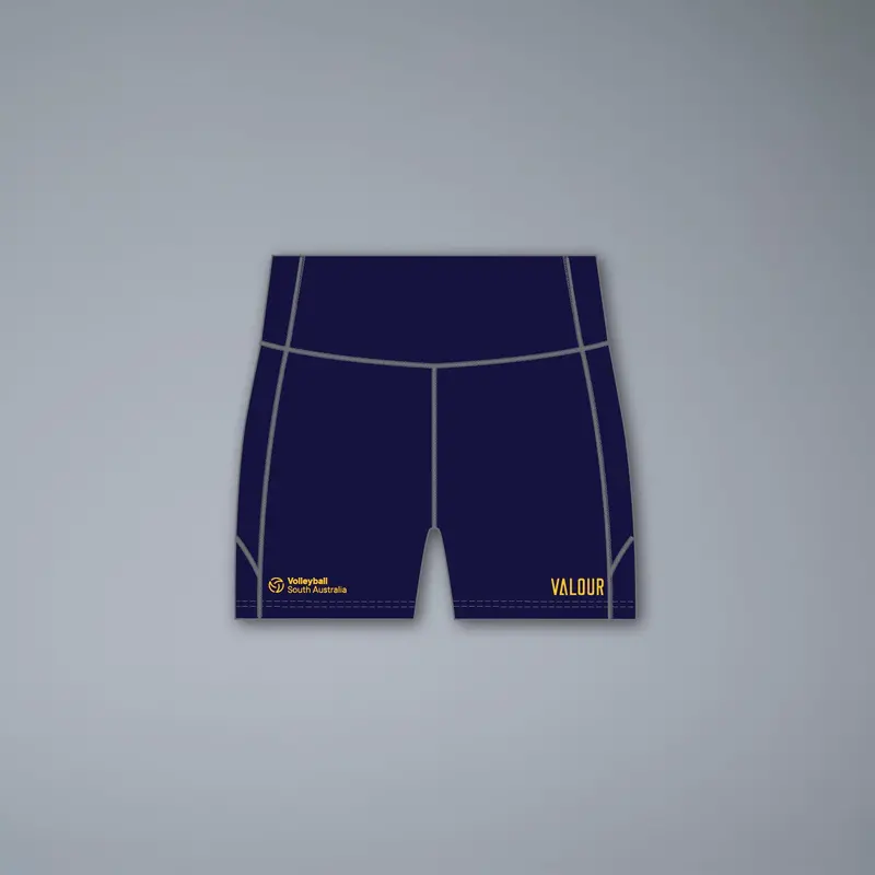 Volleyball Sa Ajvc Women's Navy Playing Boyleg Brief 1