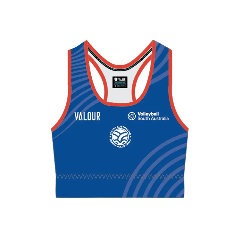 Volleyball Sa Sabv Crop Top - Blue 1