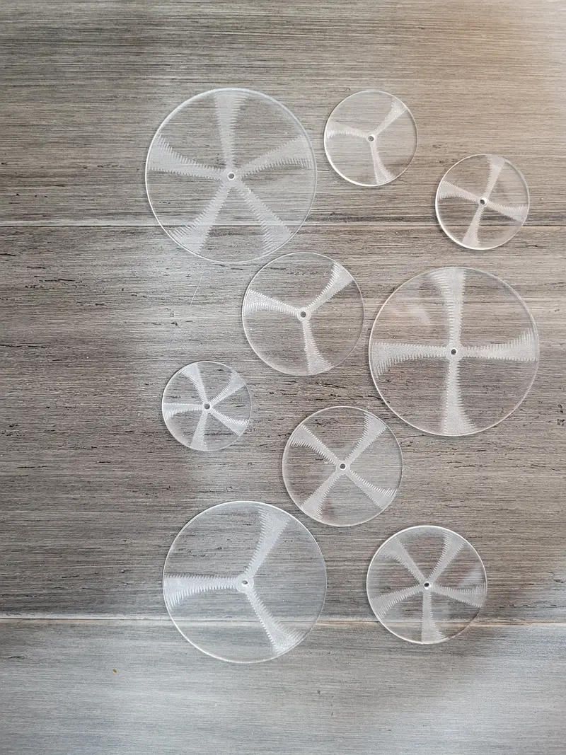 Vtol Rotor Blades- Silhouettes 1