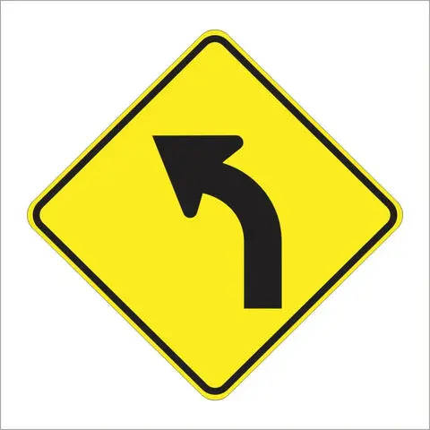 W1-2 Curve Symbol Sign 1