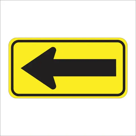 W1-6 Large Arrow (One Direction) Sign 1