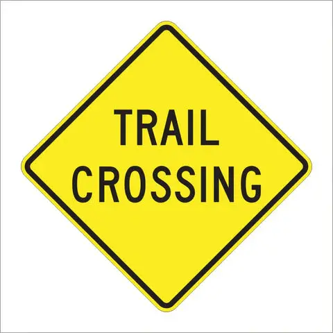 W11-15A Trail Crossing Sign 1