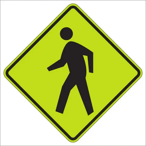 W11-2 School Pedestrian Crossing Sign 1