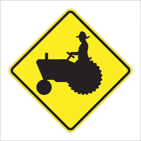 W11-5 Farm Machinery Sign 1