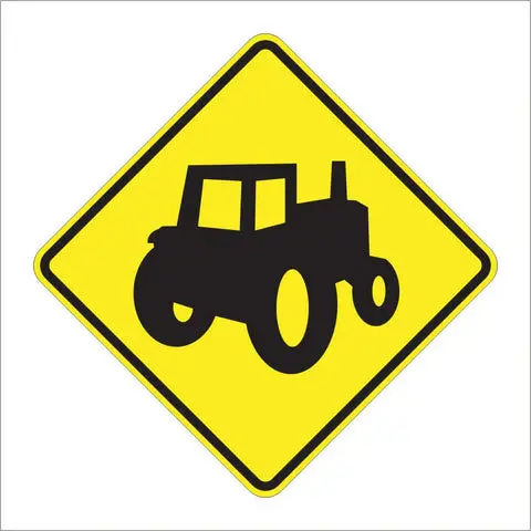 W11-5A Farm Machinery (Alt) Sign 1
