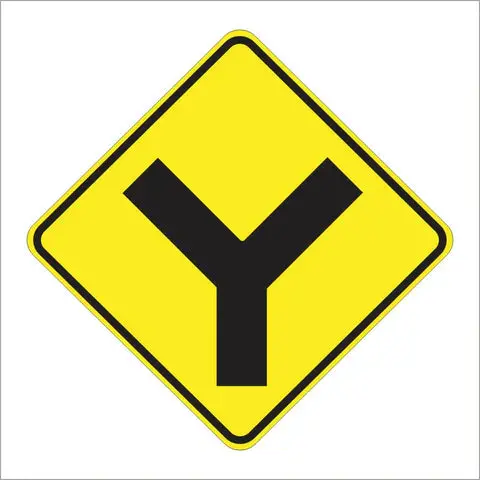W2-5 Y Intersection Sign 1