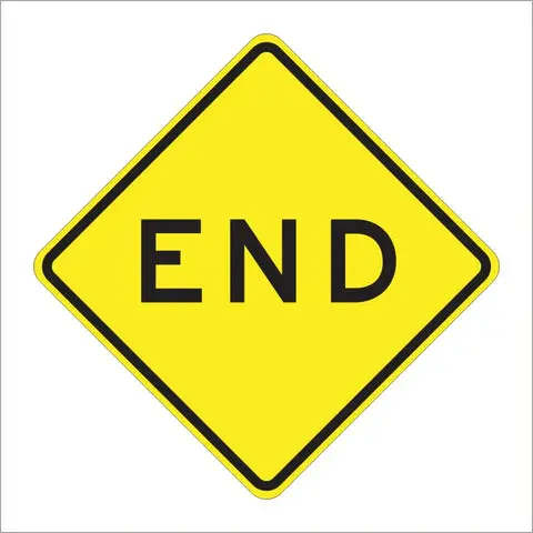 W31(Ca) End Sign 1