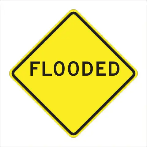 W55 (Ca) Flooded Sign 1