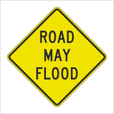 W8-18 Road May Flood Sign 1