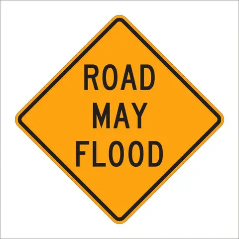 W8-18 Road May Flood Sign 1