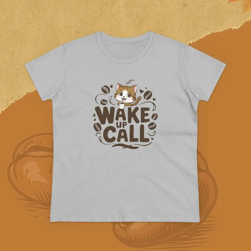 Wake Up Call Coffee Lover Women T-Shirt 17