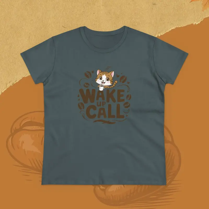 Wake Up Call Coffee Lover Women T-Shirt 21
