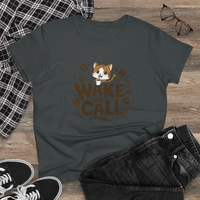Wake Up Call Coffee Lover Women T-Shirt 6