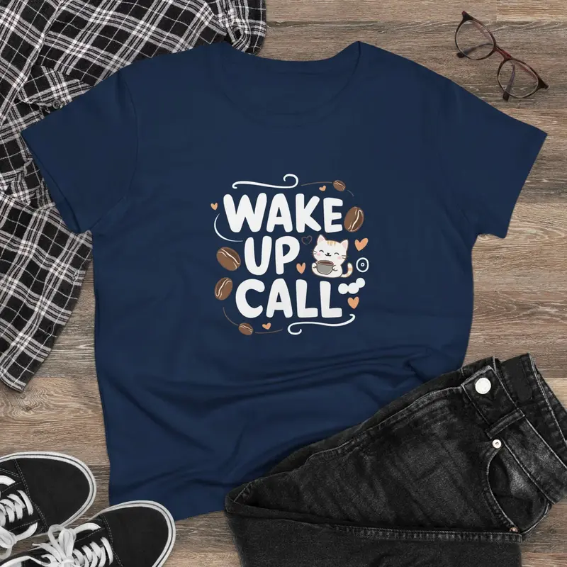 Wake Up Call Coffee Lover Women Tees 2
