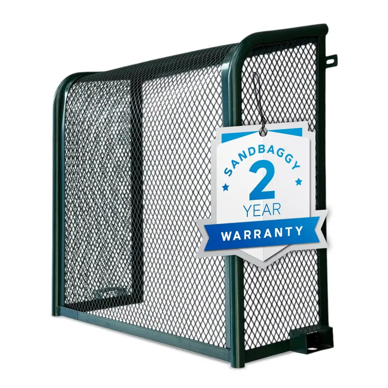 Wall-Mounted Backflow Security Cage – Backflow Preventer Enclosure (Green) 1