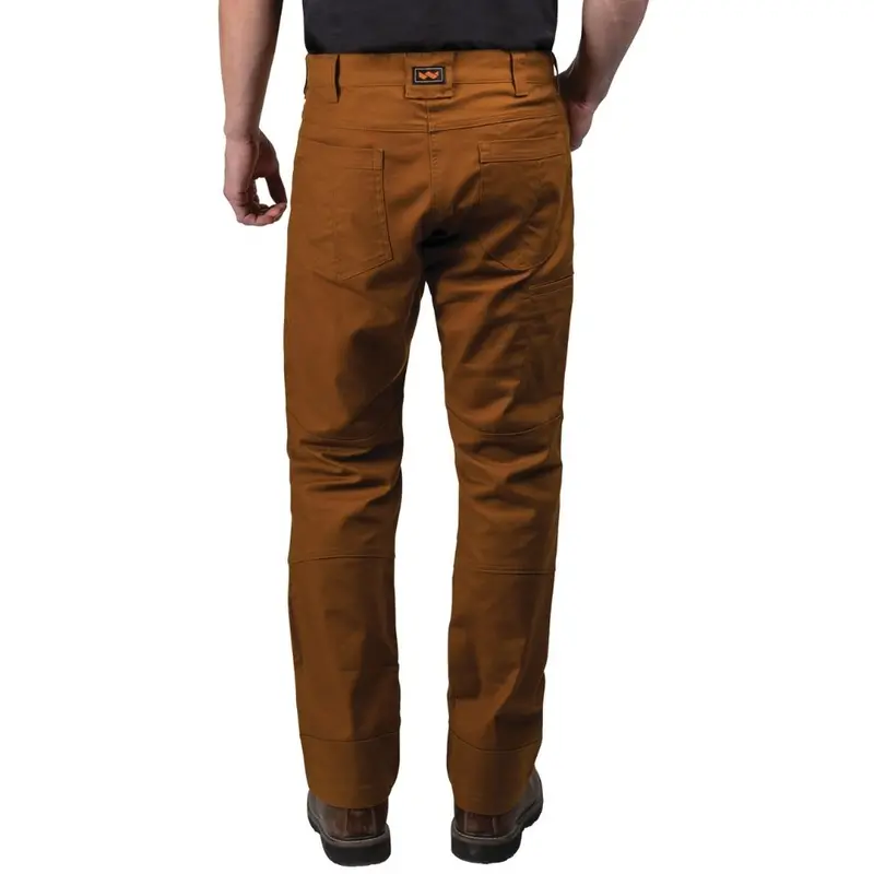 Walls Ditchdigger All-Season Twill Double-Knee Men's Work Pant Yp96 - Burnished Amber 2