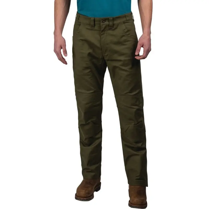Walls Ditchdigger All-Season Twill Double-Knee Men's Work Pant Yp96 - Olive 1