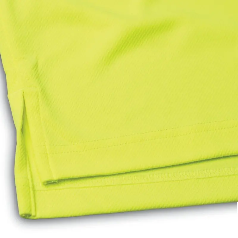 Walls Men's Enhanced Visibility Mesh Safety Work T-Shirt - Yellow 4
