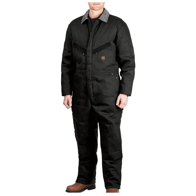 Walls Plano Insulated Duck Work Coverall - Black Yv31 1