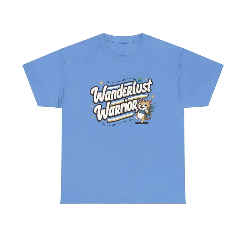 Wanderlust Warriors Travel Vacation Cotton T-Shirt 5