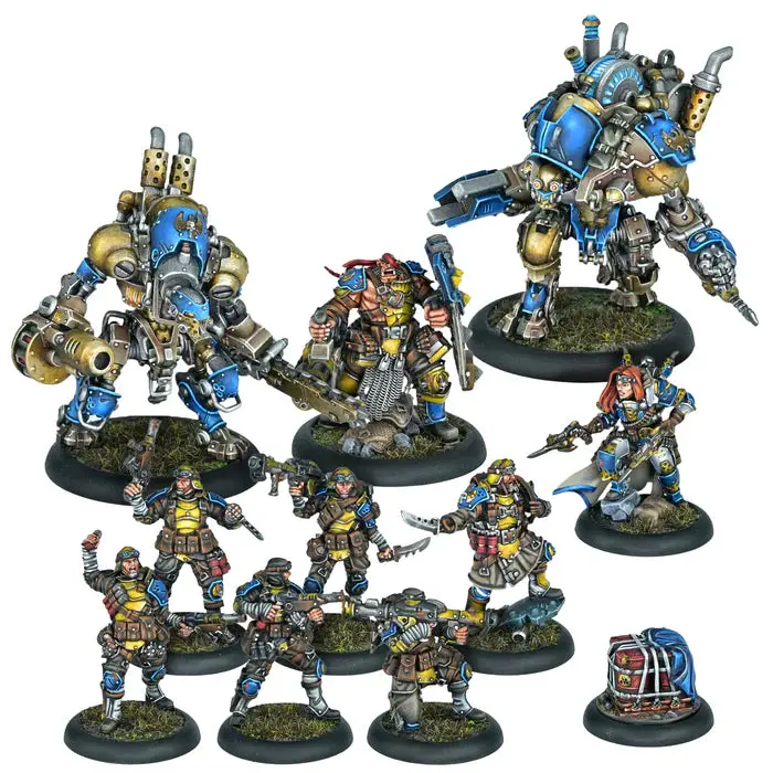 Warmachine: Cygnar Gravediggers Auxiliary Expansion 1