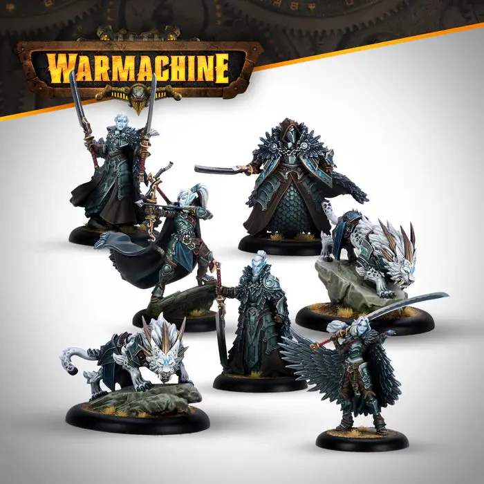 Warmachine: Dusk Final Hunt Command Cadre (Hips) 1