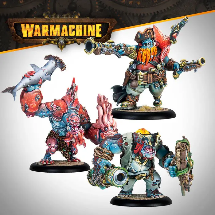 Warmachine: Southern Kriels Brineblood Marauders Battlegroup Box 1