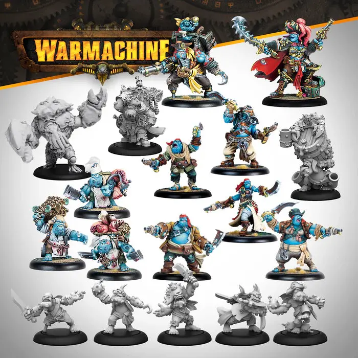 Warmachine: Southern Kriels Brineblood Marauders Core Expansion 1