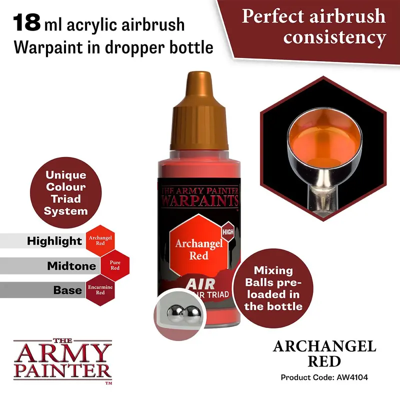 Warpaints Air: Archangel Red 2