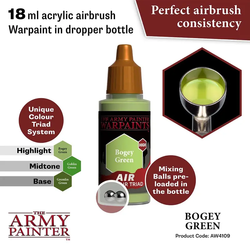 Warpaints Air: Bogey Green 2