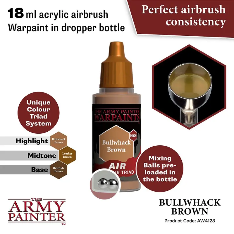 Warpaints Air: Bullwhack Brown 2