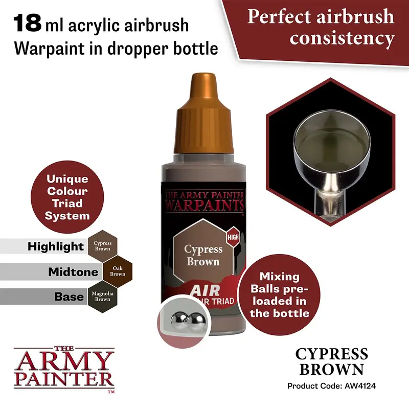 Warpaints Air: Cypress Brown 2