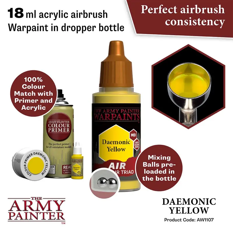 Warpaints Air: Daemonic Yellow 2
