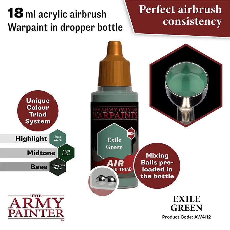 Warpaints Air: Exile Green 2