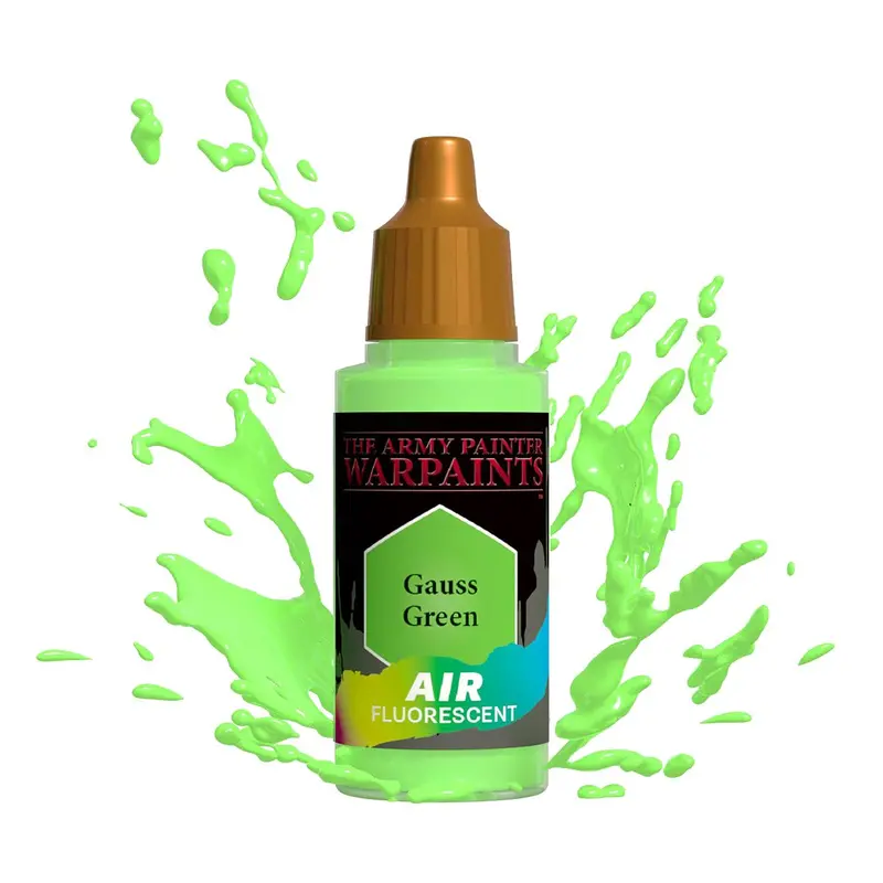 Warpaints Air Fluorescent: Gauss Green 1