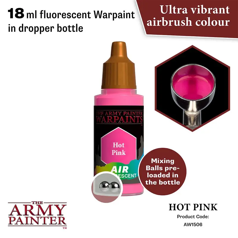Warpaints Air Fluorescent: Hot Pink 2