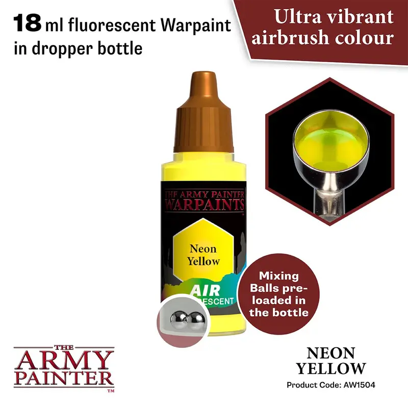 Warpaints Air Fluorescent: Neon Yellow 2