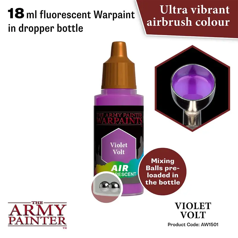 Warpaints Air Fluorescent: Violet Volt 2