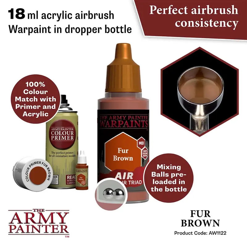 Warpaints Air: Fur Brown 2