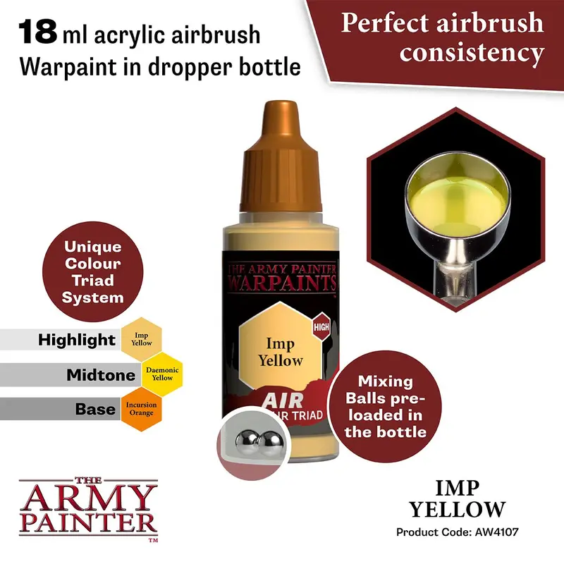 Warpaints Air: Imp Yellow 2