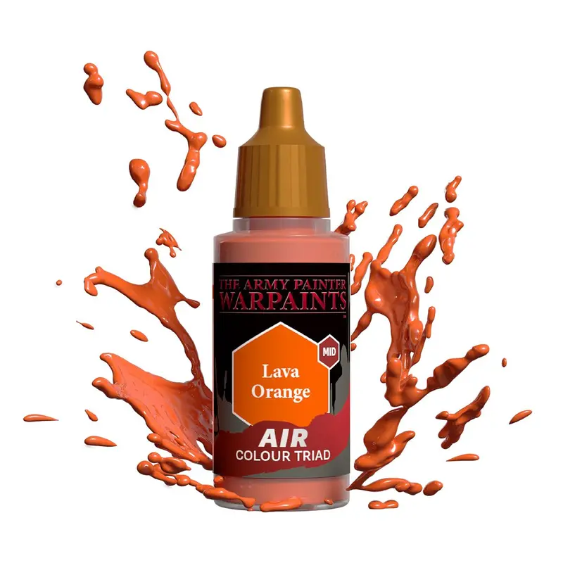 Warpaints Air: Lava Orange 1