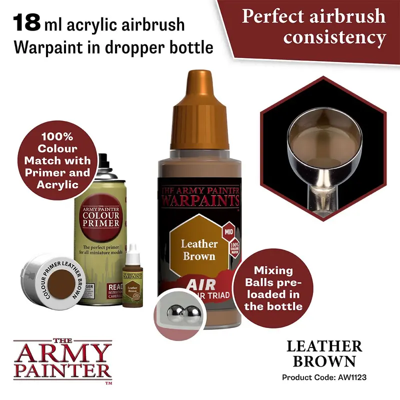 Warpaints Air: Leather Brown 2