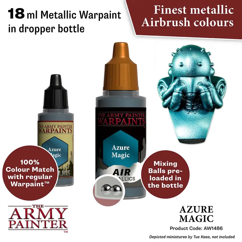 Warpaints Air Metallics: Azure Magic 2