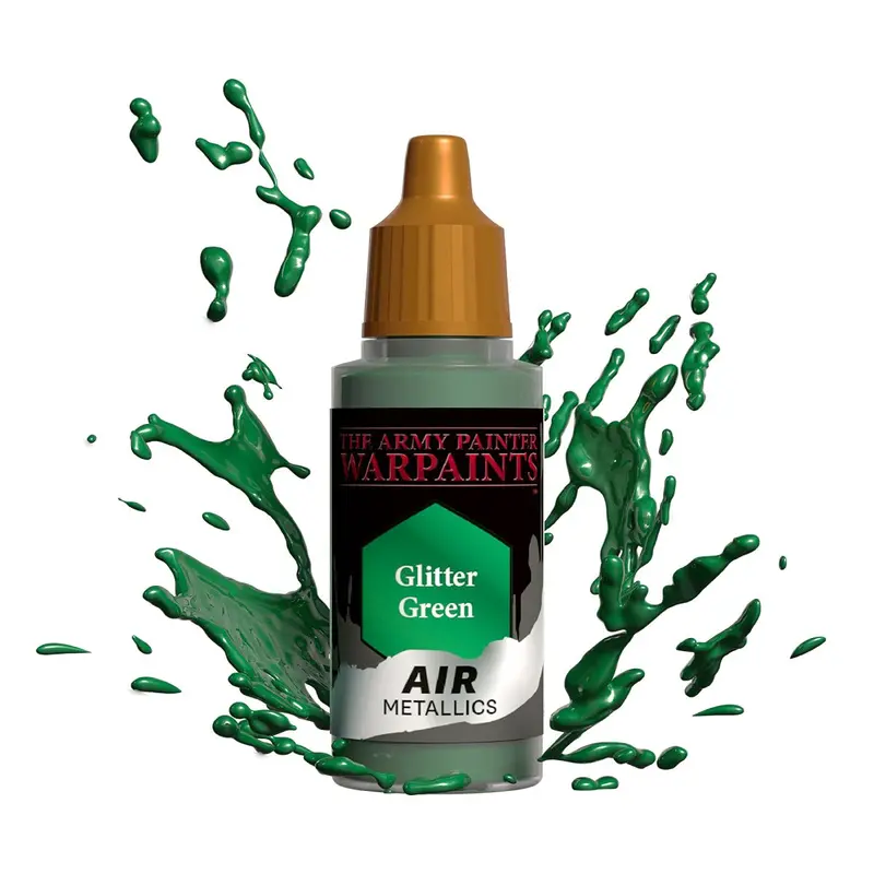 Warpaints Air Metallics: Glitter Green 1