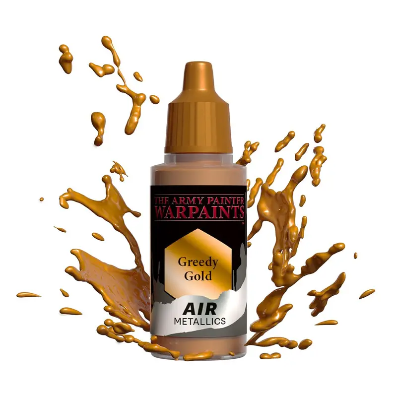 Warpaints Air Metallics: Greedy Gold 1
